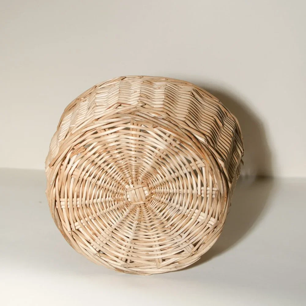 Cottagecore Picnic Basket w/Handle